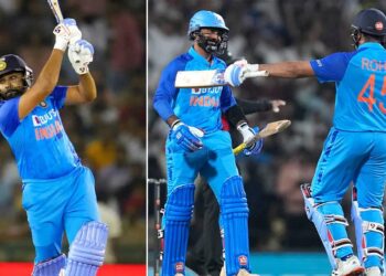 Rohit Sharma: T20 ಕ್ರಿಕೆಟ್ ಇತಿಹಾಸದಲ್ಲಿ ದಾಖಲೆ ಬರೆದ  ಹಿಟ್ ಮ್ಯಾನ್ ಶರ್ಮಾ… 