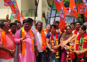kolar-channasandra gram-panchayat-bjp-victory saaksha tv