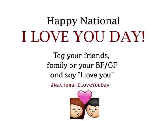 National I Love You Day