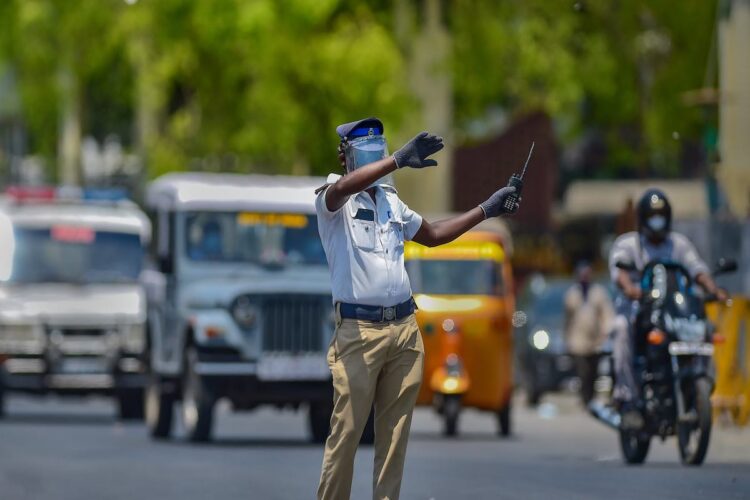 TrafficCopinChennai
