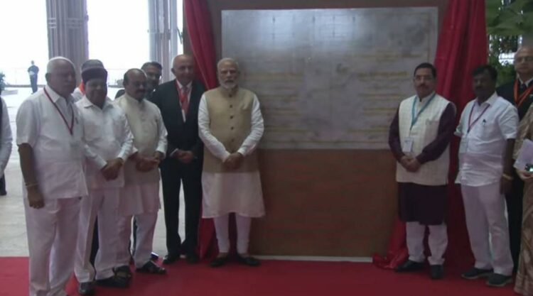 Narendra Modi in Bangalore