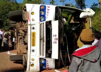 Shivamogga school Bus