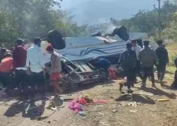 Manipura bus Accident