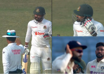 litton das kohli siraj test