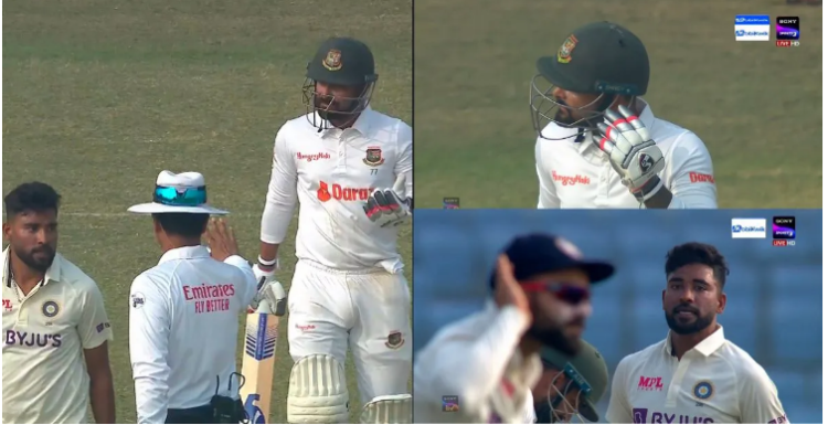 litton das kohli siraj test