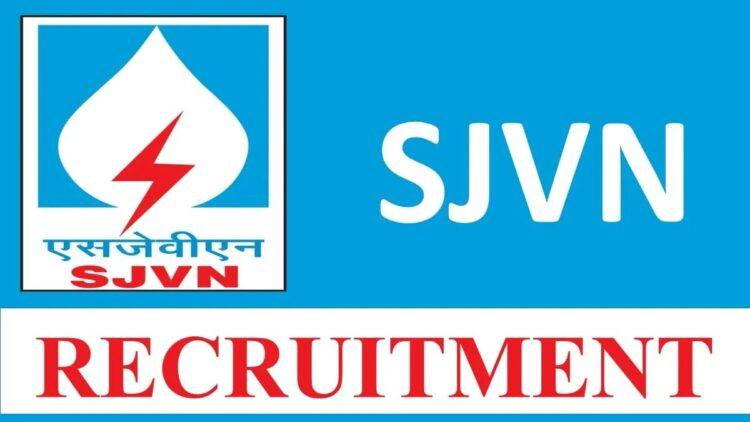 SJVN Recruitment