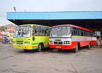 ಸಾರಿಗೆ ಬಸ್ ನಲ್ಲಿ ಮತದಾನದ ಜಾಗೃತಿ