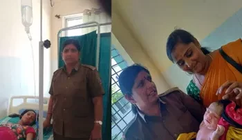 ಸಾರಿಗೆ ಬಸ್ ನಲ್ಲಿಯೇ ಹೆರಿಗೆ