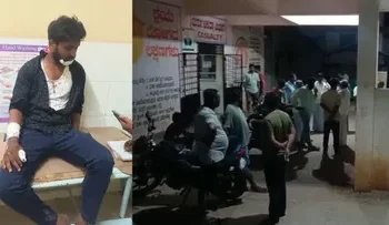 ರೇಣುಕಾಚಾರ್ಯ ಬೆಂಬಲಿಗರಿಂದ ಕಾಂಗ್ರೆಸ್ ಕಾರ್ಯಕರ್ತನಿಗೆ ಚಾಕು ಇರಿತ