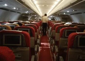 ವಿಮಾನದಲ್ಲಿ ಮೂತ್ರ ವಿಸರ್ಜನೆ ಮಾಡಿದ ವ್ಯಕ್ತಿ