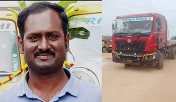 ರೈತನ ಮೇಲೆ ಲಾರಿ ಹರಿಸಿ ಕೊಲೆ?