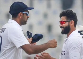 ಐತಿಹಾಸಿಕ ದಾಖಲೆ ಬರೆದ ಅಶ್ವಿನ್, ಜಡೇಡಾ