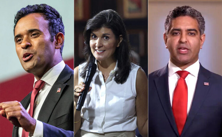 Three Indians in the US presidential race