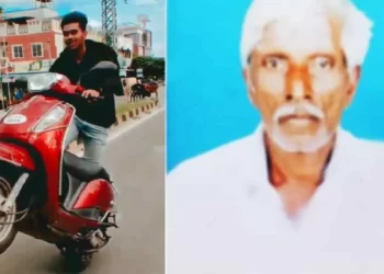 ಪಿಎಸ್ ಐ ಮಗನ ಹುಚ್ಚಾಟಕ್ಕೆ ವೃದ್ಧ ಬಲಿ