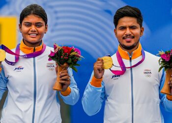 ಆರ್ಚರಿಯಲ್ಲಿ ಭಾರತಕ್ಕೆ ಚಿನ್ನ