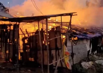 ಬೆಂಕಿಗೆ ಆಹುತಿಯಾದ ಗೋದಾಮು