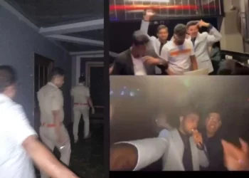 ಬಾರ್ ಮೇಲೆ ದಾಳಿ; ಡಿಜೆ ಪಾರ್ಟಿ ಮಾಡುತ್ತಿದ್ದ ವಿದ್ಯಾರ್ಥಿಗಳು ವಶಕ್ಕೆ