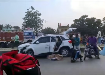 ಅಪಘಾತ; ಸಹಾಯಕ್ಕಾಗಿ ಬಂದವರು ಮದ್ಯ ಕದ್ದು ಪರಾರಿ!