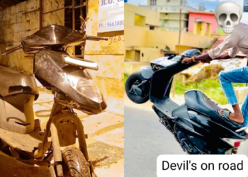 ದೆವ್ವದ ಹೆಸರಿನಲ್ಲಿ ಡೆಡ್ಲಿ ವ್ಙೀಲಿಂಗ್ ಮಾಡುತ್ತಿದ್ದವರ ಪೋಷಕರಿಗೆ ಬಿತ್ತು ಭಾರೀ ದಂಡ