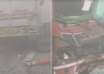 ದಟ್ಟ ಮಂಜಿನಿಂದಾಗಿ 20 ವಾಹನಗಳ ಮಧ್ಯೆ ಸರಣಿ ಅಪಘಾತ!