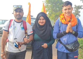 ಅಯೋಧ್ಯೆ ರಾಮಮಂದಿರಕ್ಕೆ 1,425 ಕಿ.ಮೀ ಕಾಲ್ನಡಿಗೆಯಲ್ಲಿಯೇ ಹೊರಟ ಮುಸ್ಲಿಂ ಮಹಿಳೆ!