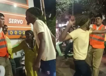 ಪೊಲೀಸ್ ಪೇದೆಯೊಂದಿಗೆ ಗಲಾಟೆ ಮಾಡಿದ ವ್ಯಕ್ತಿ