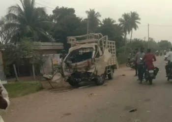 ಭೀಕರ ಅಪಘಾತ; ನಾಲ್ವರು ಸ್ಥಳದಲ್ಲಿಯೇ ಸಾವು