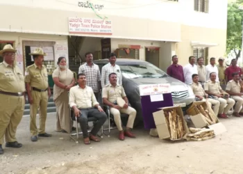 ಗಂಧದ ತುಂಡು ಕದ್ದವರು ಅರೆಸ್ಟ್!