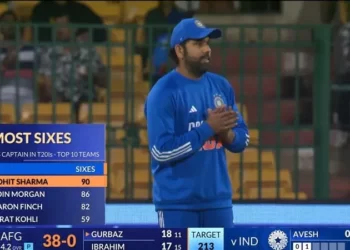 ಸಿಕ್ಸರ್ ನಿಂದ ಹೊಸ ದಾಖಲೆ ಬರೆದ ರೋಹಿತ್ ಶರ್ಮಾ!