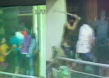 ಕುಡುಕರನ್ನು ರೇಗಿಸಿದ ವಿದ್ಯಾರ್ಥಿಗಳು; ಬೆನ್ನಟ್ಟಿ ಹೋಗಿ ಥಳಿಸಿದ ಗುಂಪು!