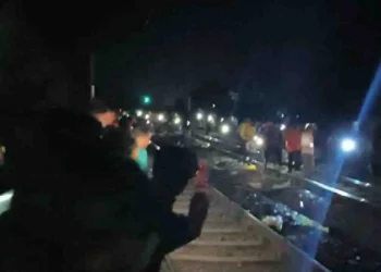 ರೈಲಿನಿಂದ ಜಿಗಿದವರ ಮೇಲೆ ಹರಿದ ಮತ್ತೊಂದು ರೈಲು!