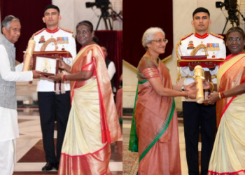 ಐವರಿಗೆ ಭಾರತ ರತ್ನ ಪ್ರಶಸ್ತಿ; ರಾಷ್ಟ್ರಪತಿ ದ್ರೌಪದಿಯಿಂದ ಪ್ರದಾನ