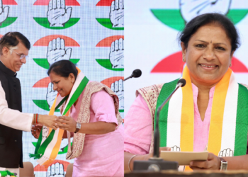 ಕಾಂಗ್ರೆಸ್ ಸೇರಿದ ತೇಜಸ್ವಿನಿ ಗೌಡ!