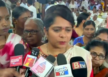 ಕಣ್ಣೀರು ಸುರಿಸಿದ ಕಾಂಗ್ರೆಸ್ ಮುಖಂಡೆ ವೀಣಾ ಕಾಶಪ್ಪನವರ!