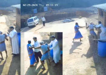 ವೃದ್ಧರ ಮೇಲೆ ಹಲ್ಲೆ ಮಾಡಿದ ಚರ್ಚ್ ಫಾದರ್!