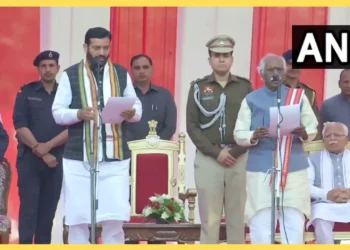 ಹರಿಯಾಣದ ನೂತನ ಸಿಎಂ ಆಗಿ ಸಿಂಗ್ ಸೈನಿ ಪ್ರಮಾಣ ವಚನ