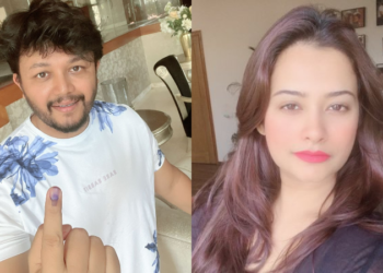 ಮತದಾನ ಮಾಡಿದ ನಟ, ಗೋಲ್ಡನ್ ಸ್ಟಾರ್ ಗಣೇಶ್