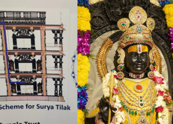 ರಾಮನವಮಿಯಂದ ರಾಮನ ಹಣೆಮೇಲೆ ಸೂರ್ಯನ ತಿಲಕ!!