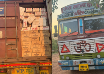 ಗೋವಾದಿಂದ ಆಂಧ್ರಕ್ಕೆ ಅಕ್ರಮ ಮದ್ಯ ಸಾಗಾಟ; ವಶಕ್ಕೆ