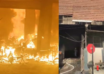 ರಬ್ಬರ್ ಕಾರ್ಖಾನೆಯಲ್ಲಿ ಬೆಂಕಿ; 40ಕ್ಕೂ ಅಧಿಕ ಜನ ಸುಟ್ಟು ಕರಕಲು