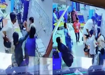 ಚಿಕಿತ್ಸೆ ಫಲಕಾರಿಯಾಗದೆ ರೋಗಿ ಸಾವು; ಸಿಬ್ಬಂದಿ ಮೇಲೆ ಹಲ್ಲೆ ಮಾಡಿದ ಕುಟುಂಬಸ್ಥರು