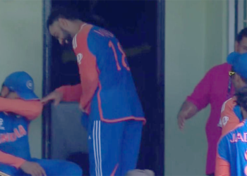 ಪಂದ್ಯ ಗೆಲ್ಲುತ್ತಿದ್ದಂತೆ ಕಣ್ಣೀರು ಸುರಿಸಿದ ನಾಯಕ ರೋಹಿತ್?