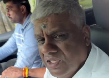 ಪ್ರಜ್ವಲ್ ನನ್ನು ಭೇಟಿ ಮಾಡಲು ಪರಪ್ಪನ ಅಗ್ರಹಾರಕ್ಕೆ ಬಂದ ರೇವಣ್ಣ