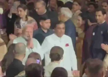 ಕುಬೇರನ ಮದುವೆಗೆ ಆಗಮಿಸಿದ ಪ್ರಧಾನಿ ಮೋದಿ