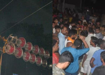 ದೇವರ ಯಾತ್ರೆ ವೇಳೆ ವಿದ್ಯುತ್ ಸ್ಪರ್ಶ; 9 ಜನ ಬಲಿ