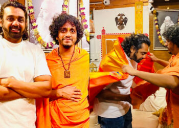 ಅರ್ಜುನ ಅವಧೂತ ಗುರೂಜಿ ಭೇಟಿ ಮಾಡಿದ ಧ್ರುವ ಸರ್ಜಾ