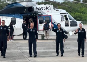 ಖಾಸಗಿ ಬಾಹ್ಯಾಕಾಶದ ಪ್ರಯತ್ನ ಯಶಸ್ವಿ; ನಾಲ್ವರು ಗಗನ ಯಾತ್ರಿಗಳು ಮರಳಿ ಭೂಮಿಗೆ