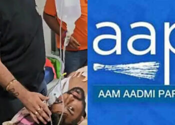 ಆಮ್ ಆದ್ಮಿ ಪಕ್ಷದ ಮುಖಂಡನ ಮೇಲೆ ಗುಂಡಿನ ದಾಳಿ