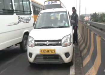 ಸಿಲಿಕಾನ್ ಸಿಟಿಯಲ್ಲಿ ಸರಣಿ ಅಪಘಾತ