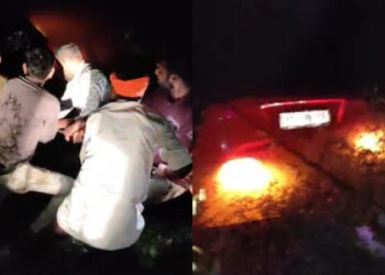 ಹಾಸನಾಂಬೆ ದರ್ಶನಕ್ಕೆ ಹೊರಟಿದ್ದ ಕಾರು ಅಪಘಾತ; ಪತ್ನಿ ಬಲಿ